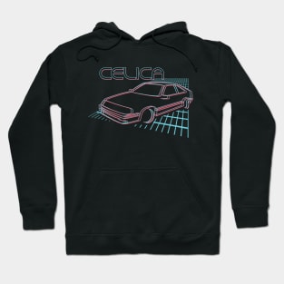 Outrun Toyota Celica Hoodie